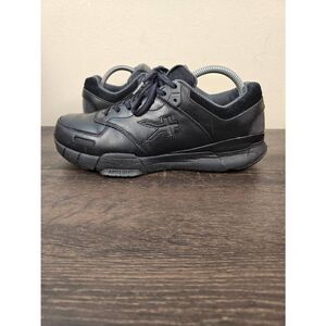 Kuru Kinetic 2.0 Shoes Men’s Size 9.5 Black Leather Comfort Walking Plantar